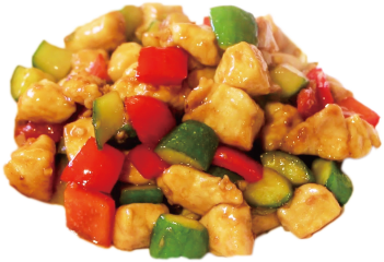 POLLO CON SALSA DE OSTRAS