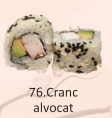 URAMAKI CANGREJO AGUACATE (4P)