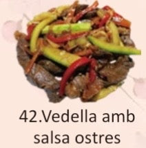 TERNERA CON SALSA DE OSTRAS
