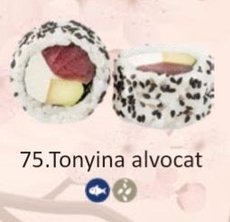 URAMAKI ATUN, AGUACATE (4P)