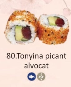 URAMAKI ATUN PICANTE AGUACATE(4P)